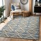 Homeroots 3 x 5 ft. Blue Decorative Lattice Area Rug 395474 - alternate 7